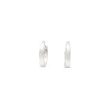 Supersmith Inc Silver Country Collection Thin Huggie Earrings