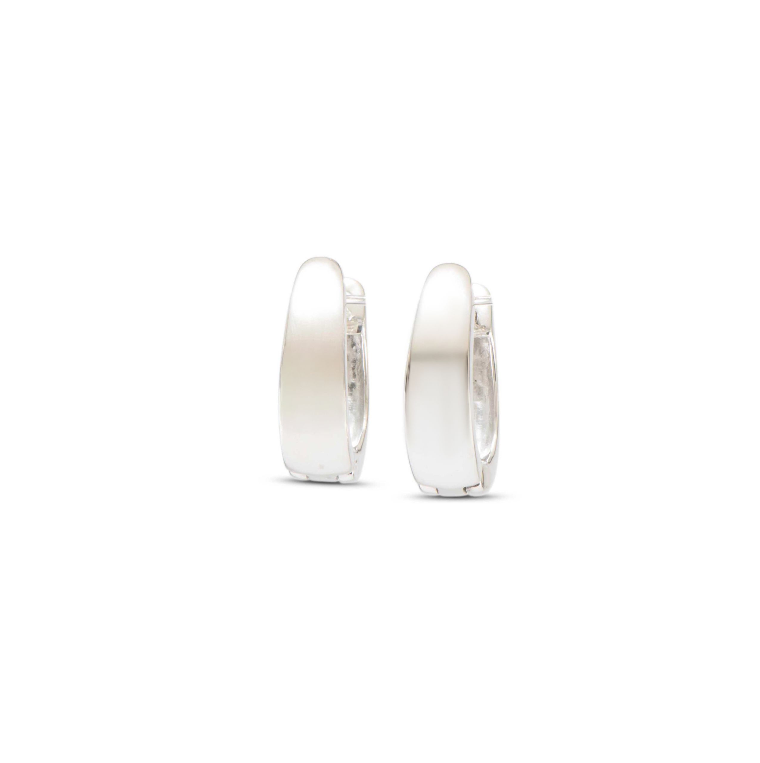 Supersmith Inc Silver Country Collection Huggie Earrings