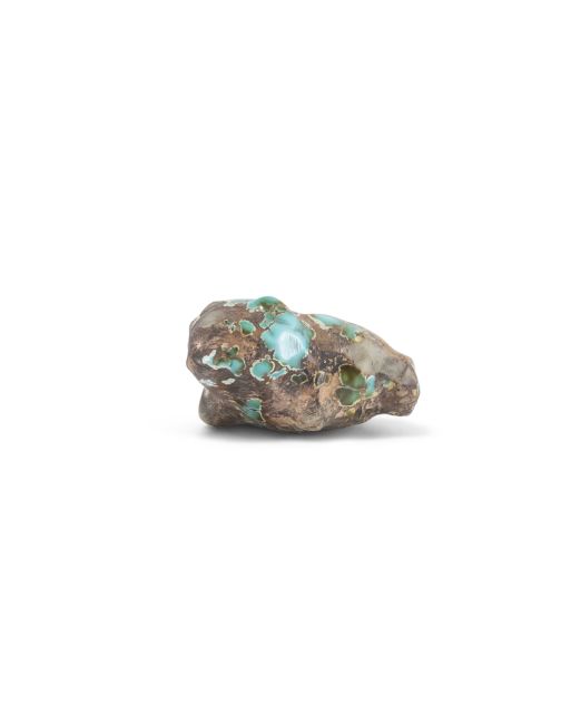 Leekya Deyuse Blue Gem Turquoise Frog Fetish Carving