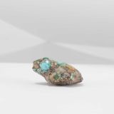 Leekya Deyuse Blue Gem Turquoise Frog Fetish Carving