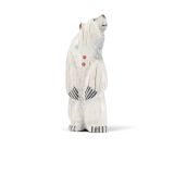 Troy Sice “Lets Be Friends” Antler Bear Fetish Carving