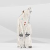Troy Sice “Lets Be Friends” Antler Bear Fetish Carving