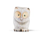 Troy Sice “Golden Eyed Horned Owl” Fetish Carving