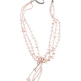 Santo Domingo Pueblo Three Strand Conch Shell Necklace