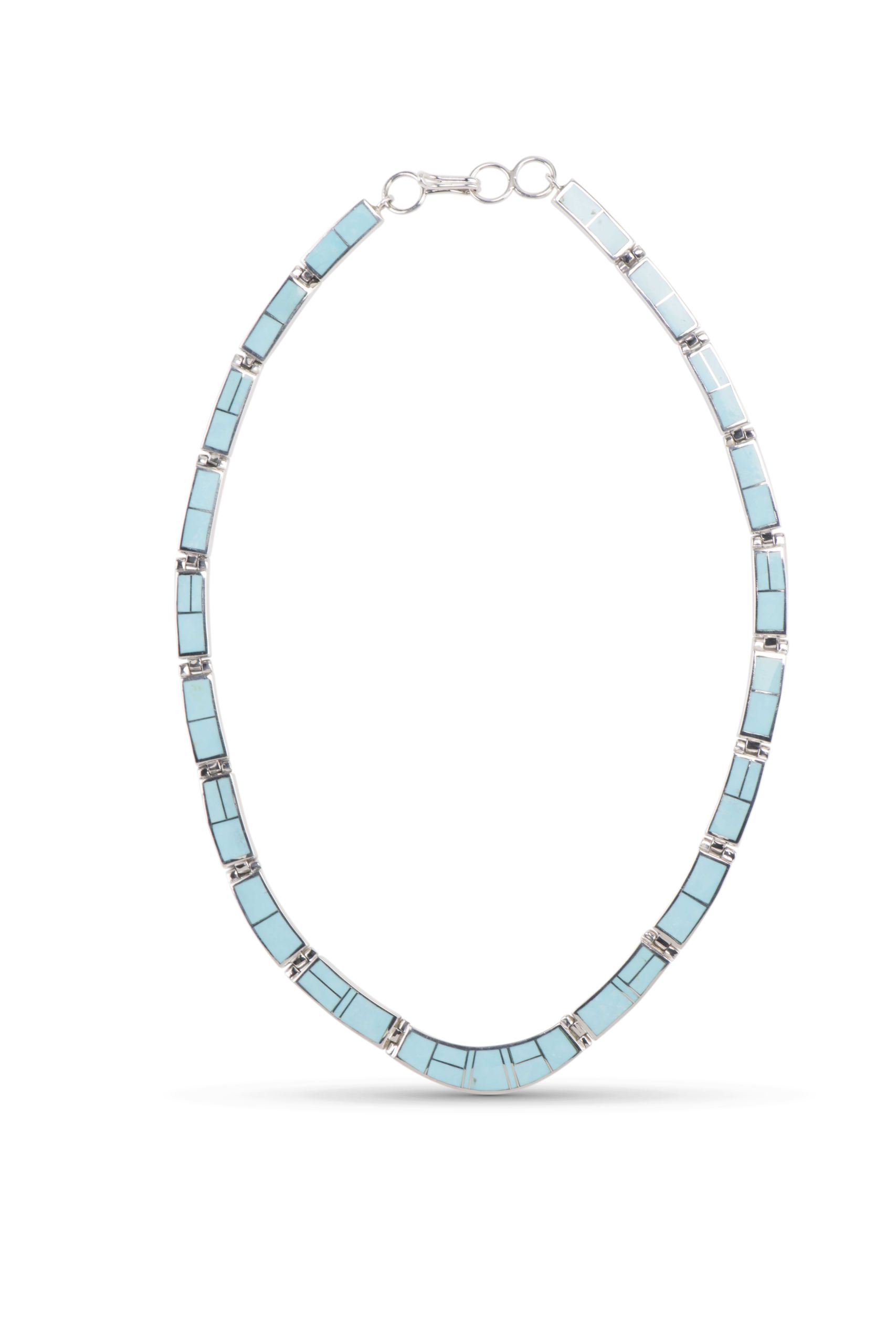 Supersmith Inc Arizona Blue Collection Inlay Collar Necklace