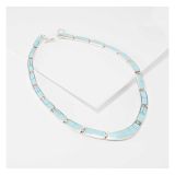 Supersmith Inc Arizona Blue Collection Inlay Collar Necklace