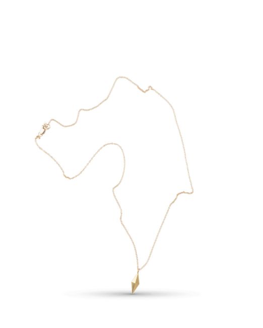 Maria Samora 18Kt Gold Diamond Peak Necklace