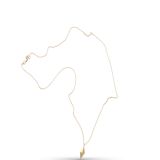 Maria Samora 18Kt Gold Diamond Peak Necklace