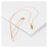 Maria Samora 18Kt Gold Diamond Peak Necklace
