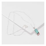 Jimmy Poyer Multi Stone Inlay Necklace