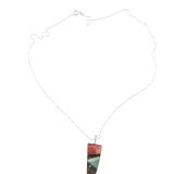 Jimmy Poyer Multi Stone Inlay Necklace