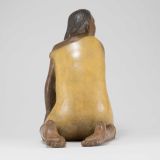 Roxanne Swentzell “Girl in the Yellow Dress” Bronze Sculpture, 2025, Open Edition