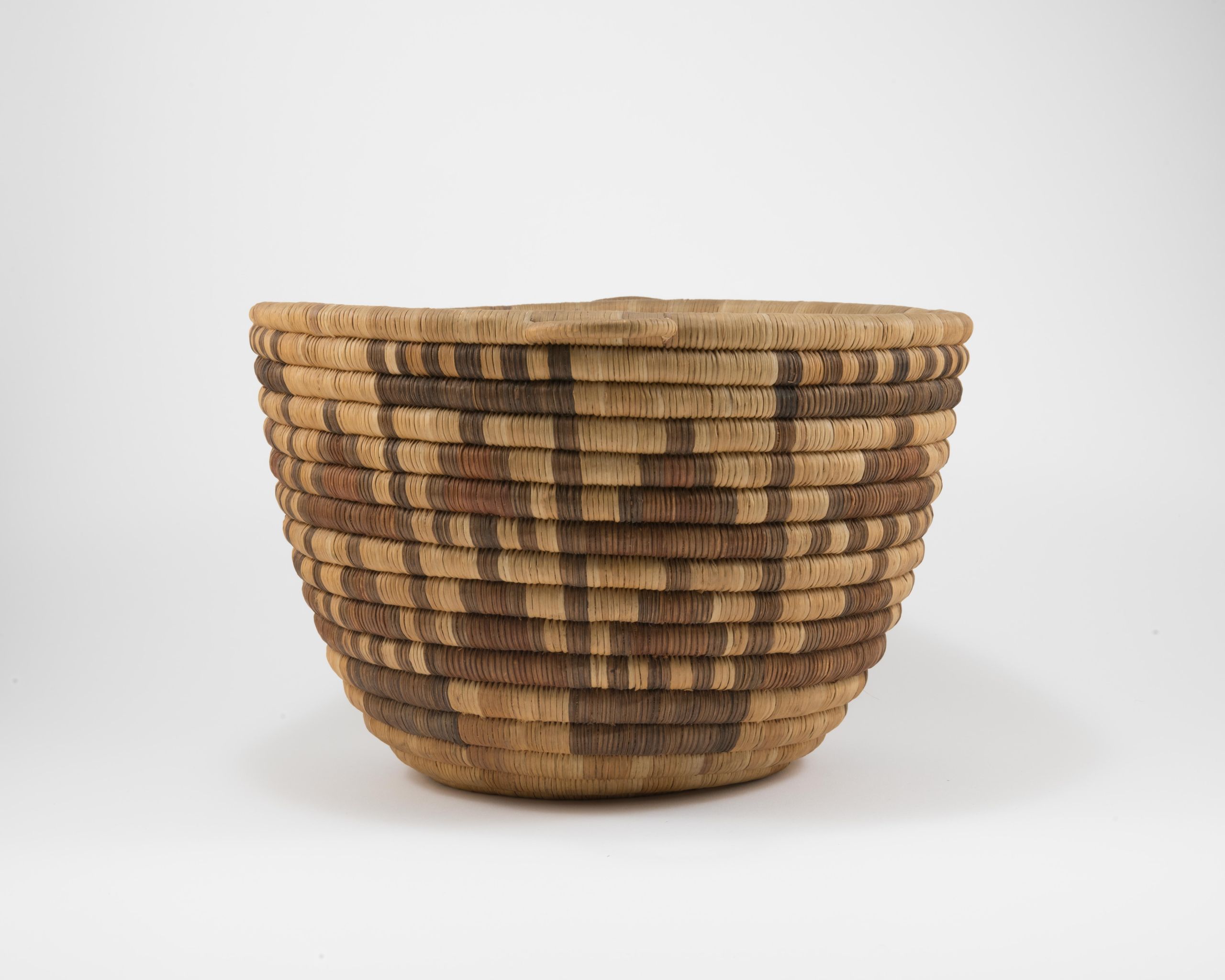 Hopi Coil Basket with Rain Cloud Motif