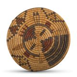 Hopi Coil Plaque with Pahlik Mana Design