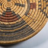 Hopi Coil Plaque with Pahlik Mana Design