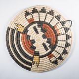 Hopi Coil Plaque with Pahlik Mana Design