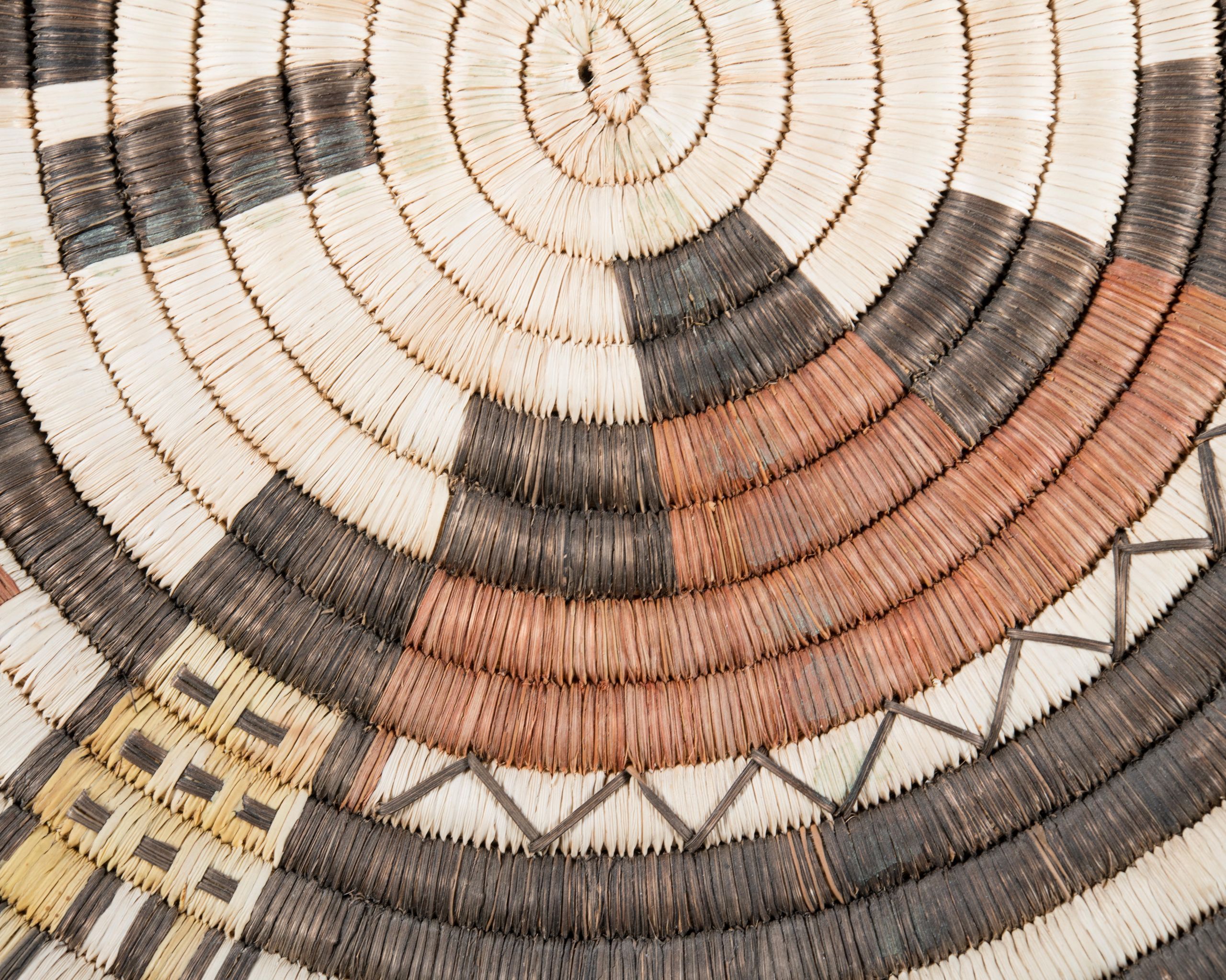 Hopi Coil Plaque with Pahlik Mana Design
