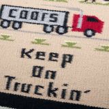 “Keep on Truckin'” Navajo Weaving