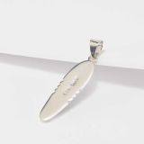Supersmith Inc Lapis Collection Drop Inlay Pendant