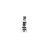 Isaiah Ortiz Hand Cut Sterling Silver Pendant