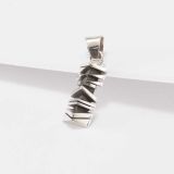 Isaiah Ortiz Hand Cut Sterling Silver Pendant
