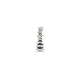 Isaiah Ortiz Hand Cut Sterling Silver Pendant