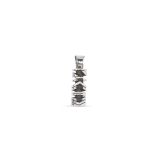 Isaiah Ortiz Hand Cut Sterling Silver Pendant