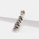 Isaiah Ortiz Hand Cut Sterling Silver Pendant