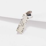 Isaiah Ortiz Hand Cut Sterling Silver Pendant