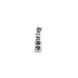 Isaiah Ortiz Hand Cut Sterling Silver Pendant