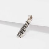 Isaiah Ortiz Hand Cut Sterling Silver Pendant