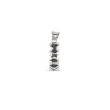 Isaiah Ortiz Hand Cut Sterling Silver Pendant