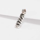 Isaiah Ortiz Hand Cut Sterling Silver Pendant