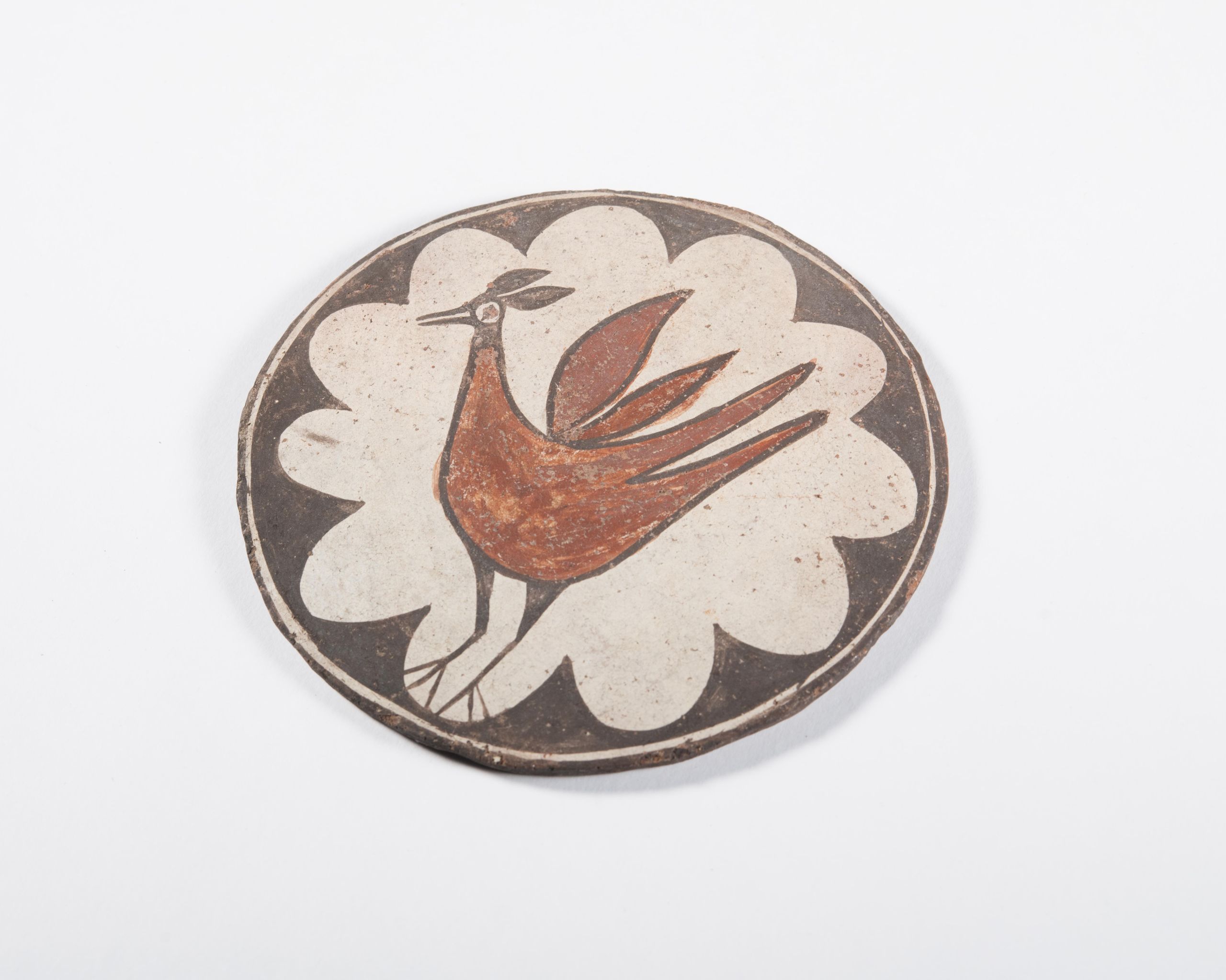 Zia Pueblo Clay Bird Tile