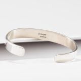 Bruce Morgan Stamped Sterling Silver Cuff