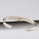 Bruce Morgan Stamped Sterling Silver Cuff