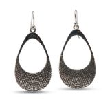 Elgin Tom Sterling Silver Maze Earrings