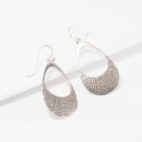 Elgin Tom Sterling Silver Maze Earrings