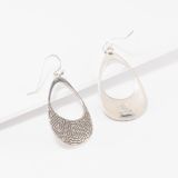 Elgin Tom Sterling Silver Maze Earrings