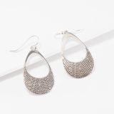 Elgin Tom Sterling Silver Maze Earrings