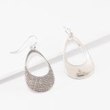 Elgin Tom Sterling Silver Maze Earrings
