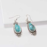 Stanley Parker Turquoise and Sterling Silver Earrings