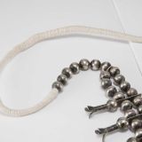 Vintage Navajo Squash Blossom Necklace Circa 1920s