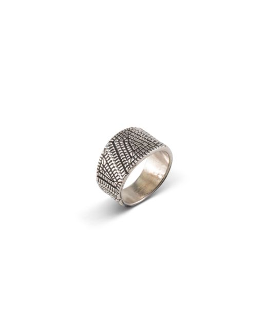 Elgin Tom Sterling Silver Maze Ring
