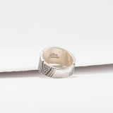 Elgin Tom Sterling Silver Maze Ring