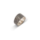 Elgin Tom Sterling Silver Maze Ring