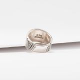 Elgin Tom Sterling Silver Maze Ring