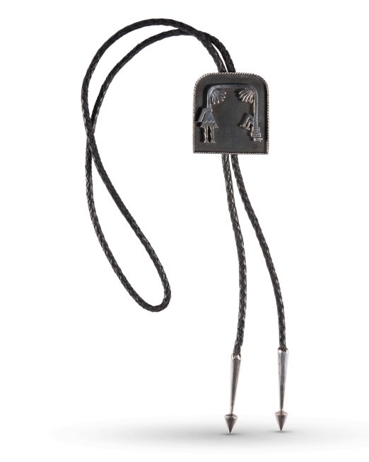Kenneth Begay Sterling Silver Bolo
