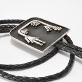 Kenneth Begay Sterling Silver Bolo