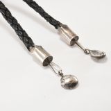 Vintage Silver and Turquoise Bolo Circa 1940s